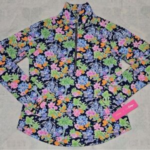 Lilly Pulitzer Disney Quarter zip, new with tags- xs